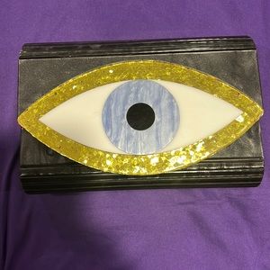 Kurt Geiger Eye Clutch